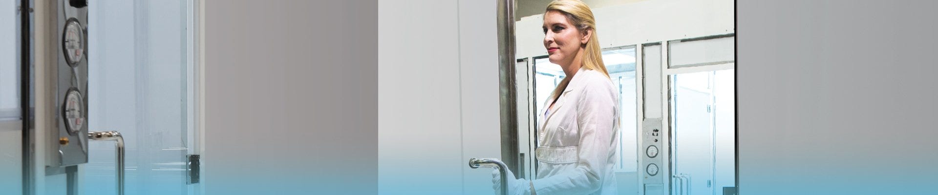 Cleanroom doors are available in a variety of configurations