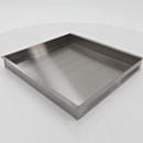 Cleanroom Non Perforated Tray