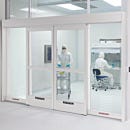 Powder Coated Automatic Sliding Cleanroom Door