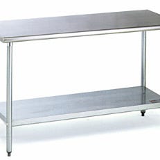 Eagle Stainless Steel Lab Table With Solid Shelf