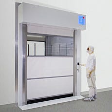 High-Speed Pass-Through Roll-Up Door