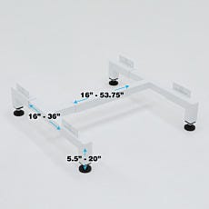 Universal Stand Adjustment Range