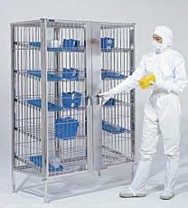 Cleanroom Security Storage Cages