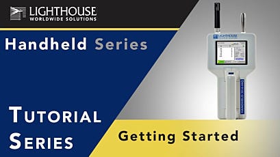 Operating Instruction Video of Handheld Particle Counters by LWS