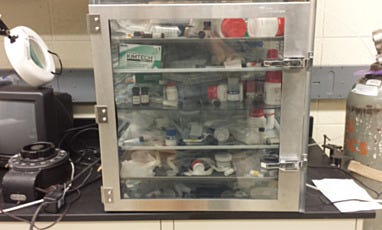 Desiccator Used for Storage of Sensitive Material