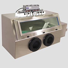 Stainless Steel Negative Pressure Exhaust Glovebox with Explosion-Proof LED