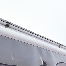 Suspended ceiling T-Bar mount for softwall curtain GripTrack