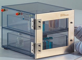 SDPVC Desiccator chamber with Fixed Shelf and Door Frame