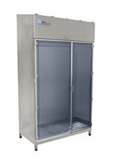 Large Garment Storage Cabinet With SDPVC Windows And Props