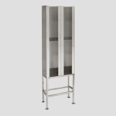 4-Compartment 304 Stainless Steel Single-Sided Cubbies Dispenser