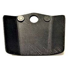 Male mounting bracket for an oxygen analyzer