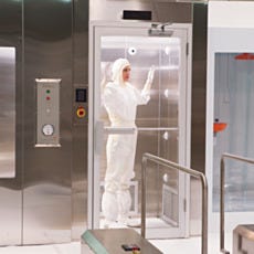 Stainless Steel Cleanroom Air Shower