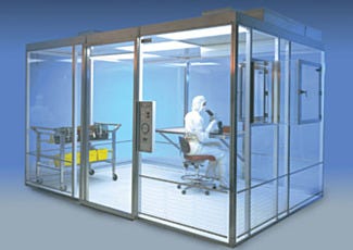 modular cleanroom for semiconductor research and development