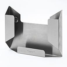 BioSafe® stainless steel file holder on a white background