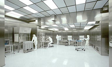 BioSafe Stainless Steel Cleanroom