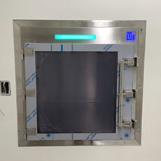 Terra Smart® Pass-Through mounted in a wall for customer use