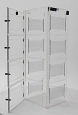 Desiccator Cabinet 4 Chamber Acrylic Open