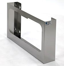 3 Compartment Wall Mounted Stainless Steel Vertical Or Horizontal Gloves Dispenser