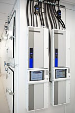 Digital control panels and monitoring systems for blood plasma cold room