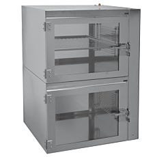 Nitrogen Desiccator Cabinet Stainless Steel, Two Chambers