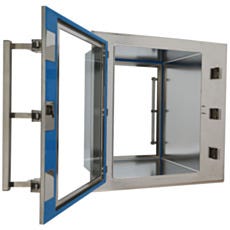Pass-Through; 316L SS, CleanMount BioSafe, 18