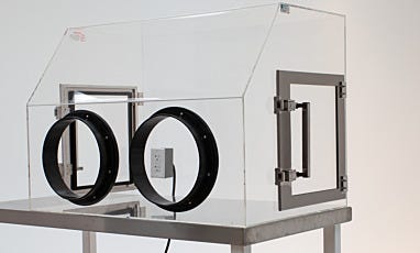 Mail Handling Acrylic Glovebox