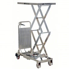 grainger scissor lift fully extended