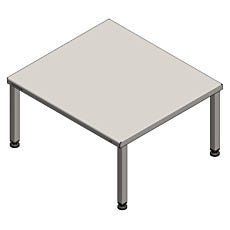 stainless steel extra-large cleanroom gowning bench