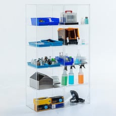 immediate access dispensing cabinet with props