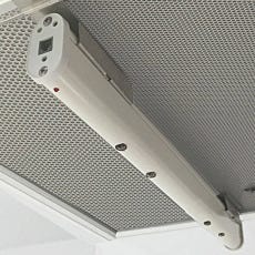 Ionizing Bar Installed on Cleanroom Fan/Filter Unit