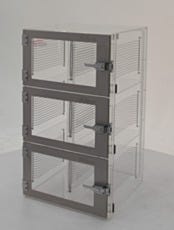 Kitting Desiccator Cabinet 3 Chamber Acrylic