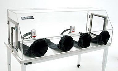 Mail Handling Glovebox