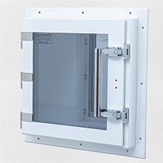 Wall-Mounted Pass-Through Chamber
