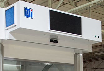 High Velocity Air Curtain