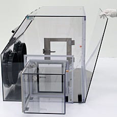 Removable Rear Wall of Plastic Glove Box