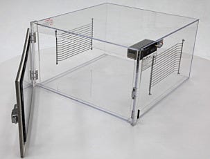 Desiccator Acrylic Chamber Open