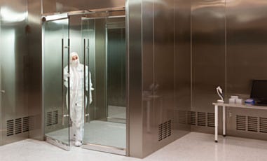 BioSafe Stainless Steel Clean Room Antechamber