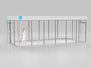 12x24 valuline hardwall cleanroom