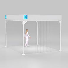 10x12 valuline softwall cleanroom