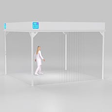 12x12 valuline softwall cleanroom
