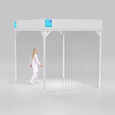 8x10 valuline softwall cleanroom