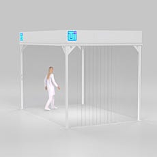 8x12 valuline softwall cleanroom