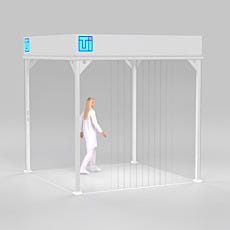 8x8 valuline softwall cleanroom