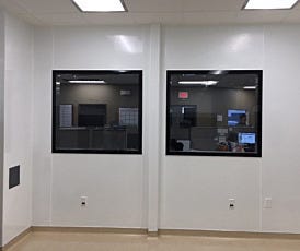 Double-Sided Flush-Mount Frameless Window