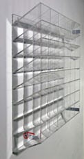 48 Chamber Acrylic Safety Glasses Holder