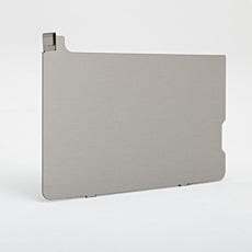 Solid Adjustable Shelf Divider