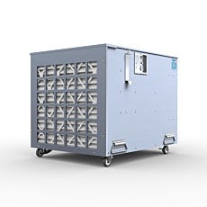ULPA filtered air handler stainless steel