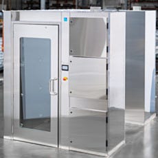 Low Profile Air Shower