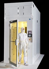 Cleanroom Powder Coated Steel Air Tunnel With Model