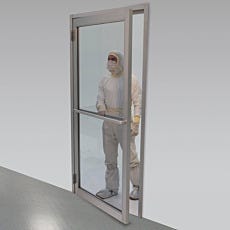 Swing Door with Aluminum Door Frame